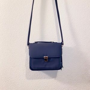 Blue Crossbody Wallet Purse